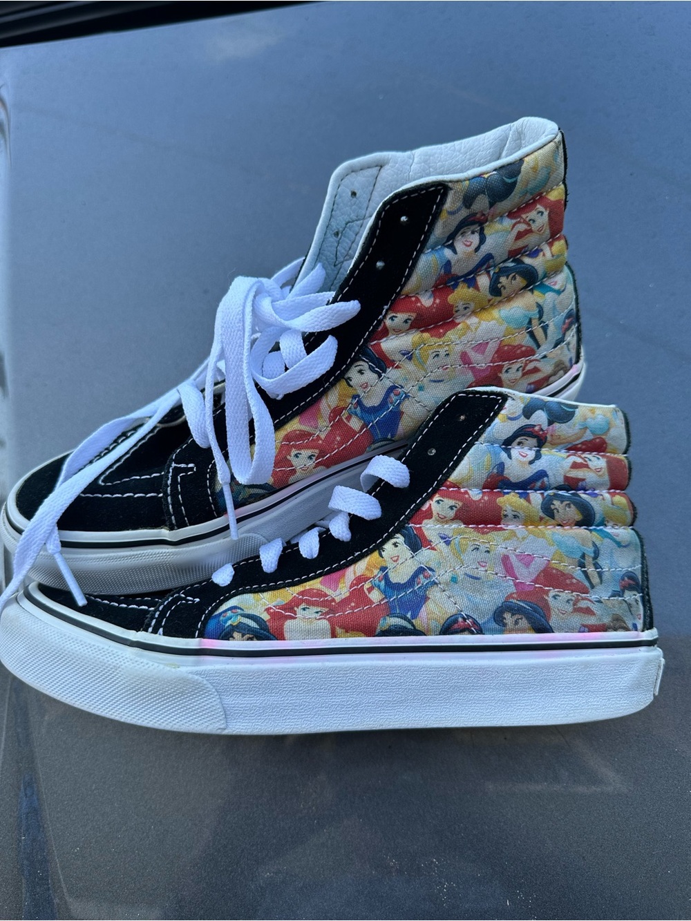 Disney Princess Vans Sneakers - 5.5W or 4Y